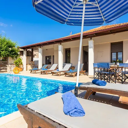 Maro Large Private Pool Ac Wifi ヴィラ *